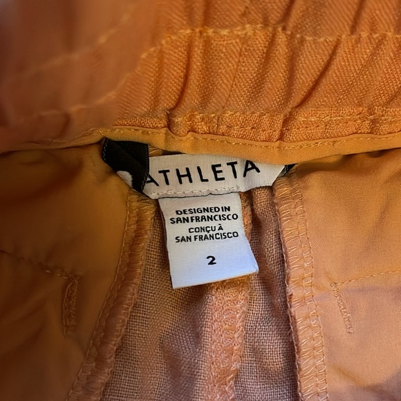 Athleta Cabo Linen Shorts size 2 Excellent Condition! - Picture 4 of 4
